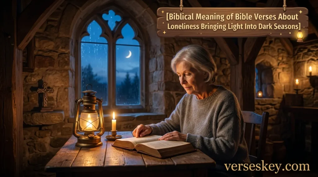 Biblical Meaning of Bible Verses About Loneliness