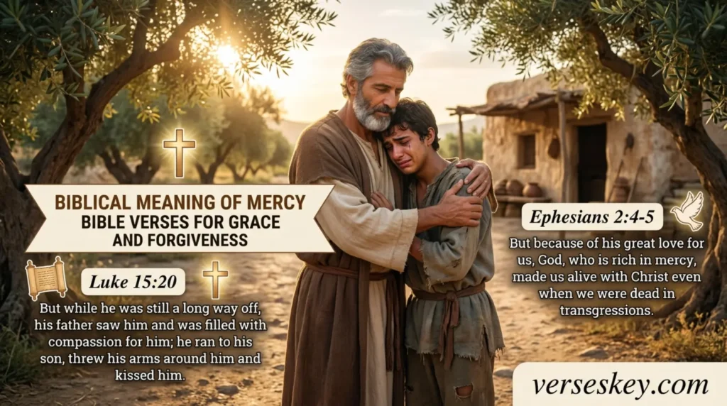 Biblical Meaning of Mercy Bible Verses for Grace