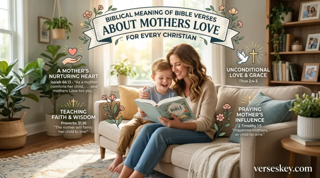 Biblical Meaning of Bible Verses About Mothers Love