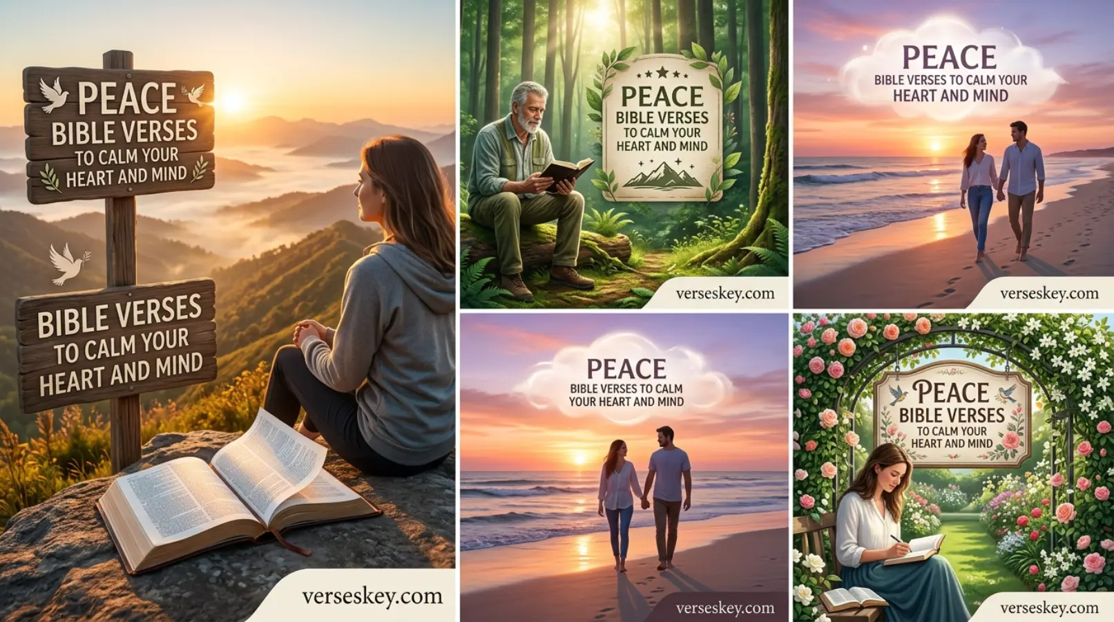 Peace Bible Verses to Calm Your Heart and Mind