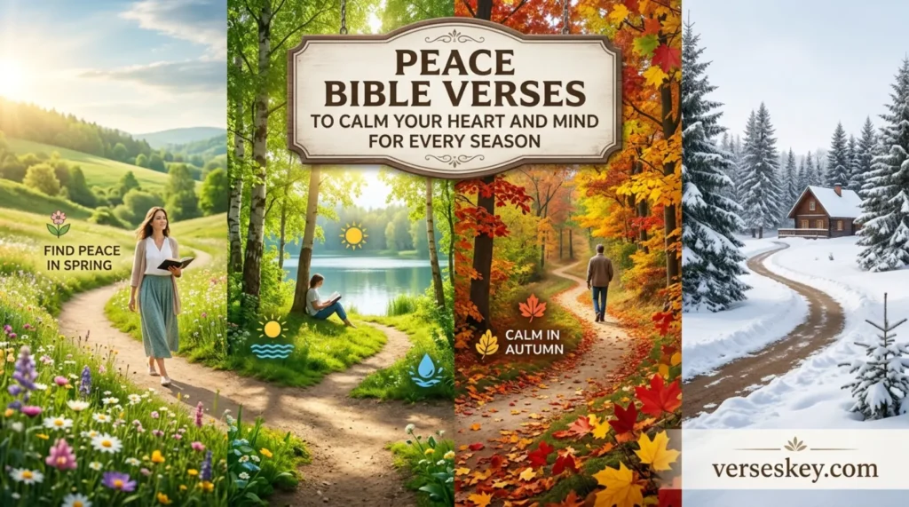 Peace Bible Verses to Calm Your Heart and Mind for Every Season