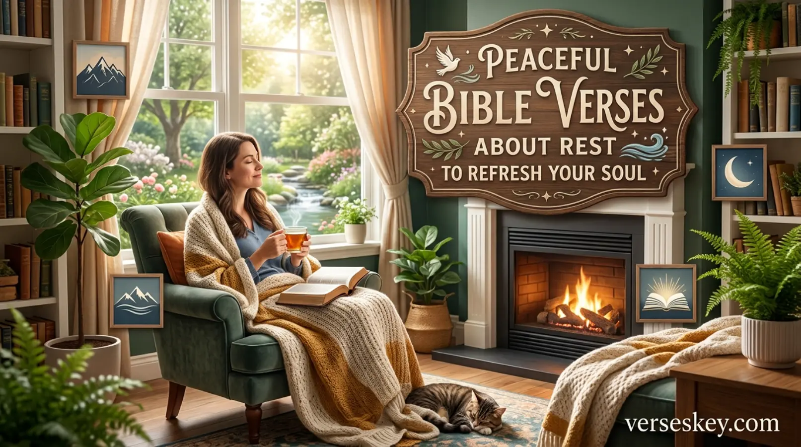 Peaceful Bible Verses About Rest to Refresh Your Soul