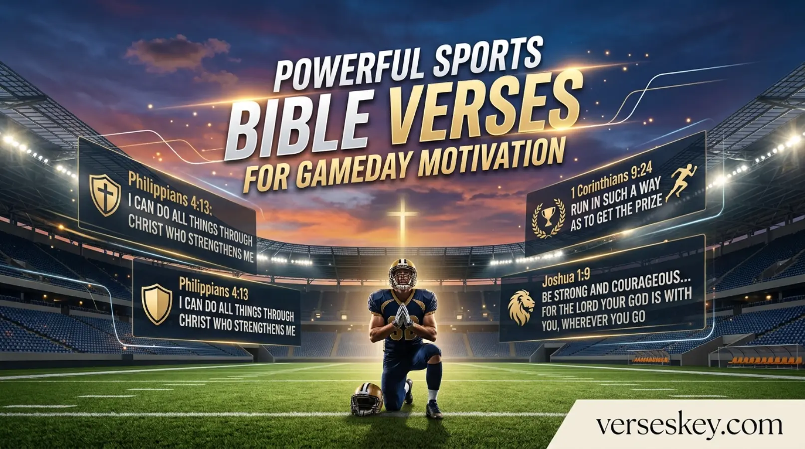 Powerful Sports Bible Verses for Gameday Motivation