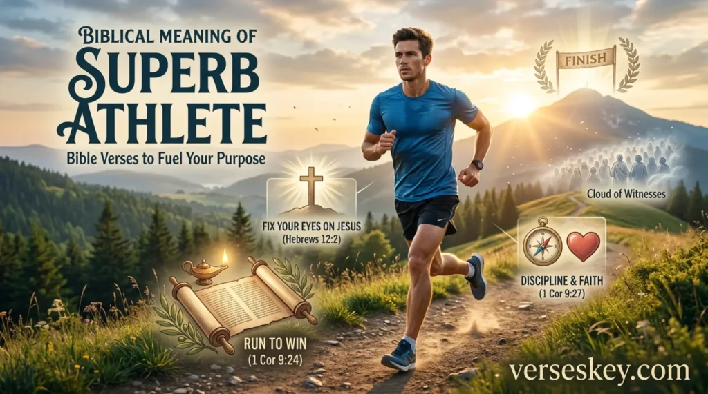 Biblical Meaning of Superb Athlete Bible Verses