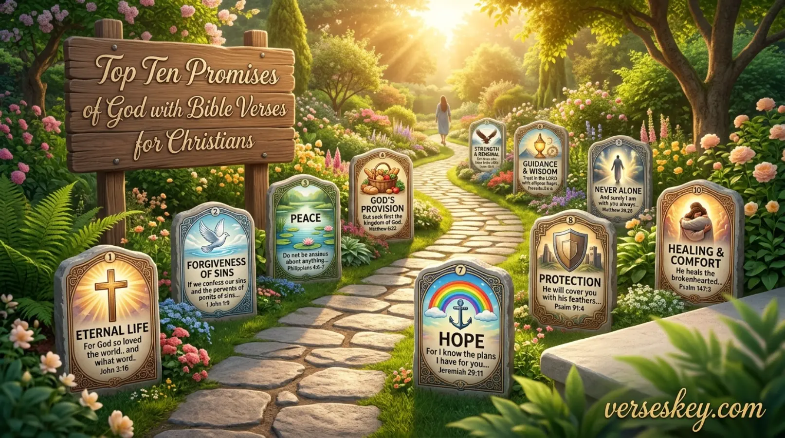 Top Ten Promises of God with Bible Verses