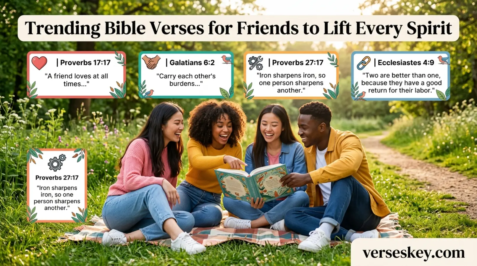 Trending Bible Verses for Friends to Lift Every Spirit