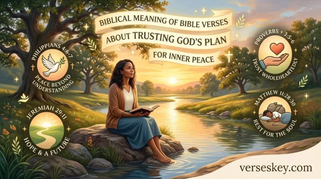 Biblical Meaning of Bible Verses About Trusting God's Plan
