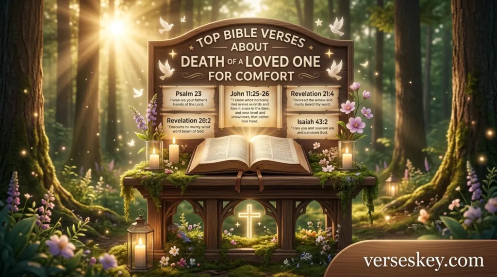 Top Bible Verses About Death of a Loved