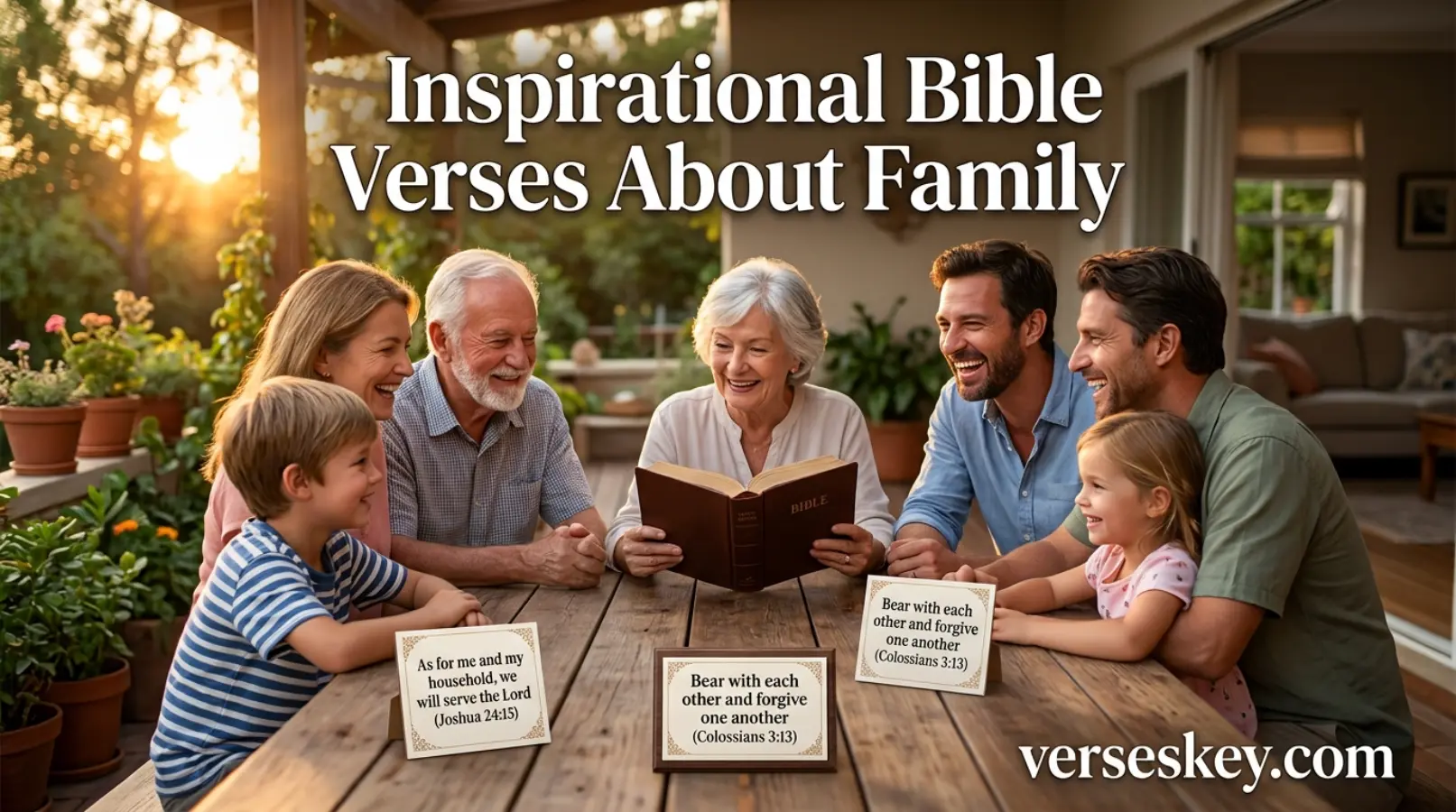 Inspirational Bible Verses About Family