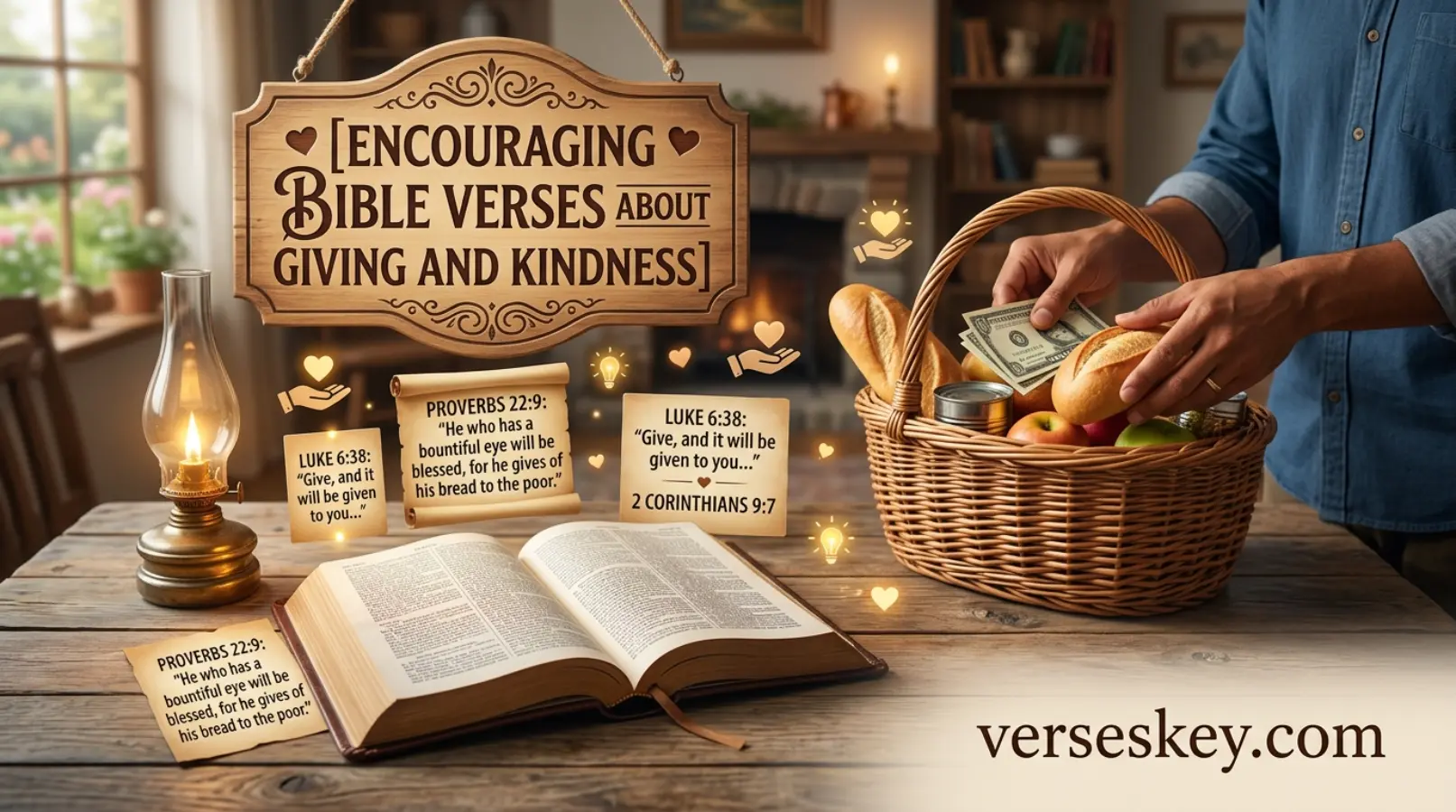 Encouraging Bible Verses About Giving and Kindness
