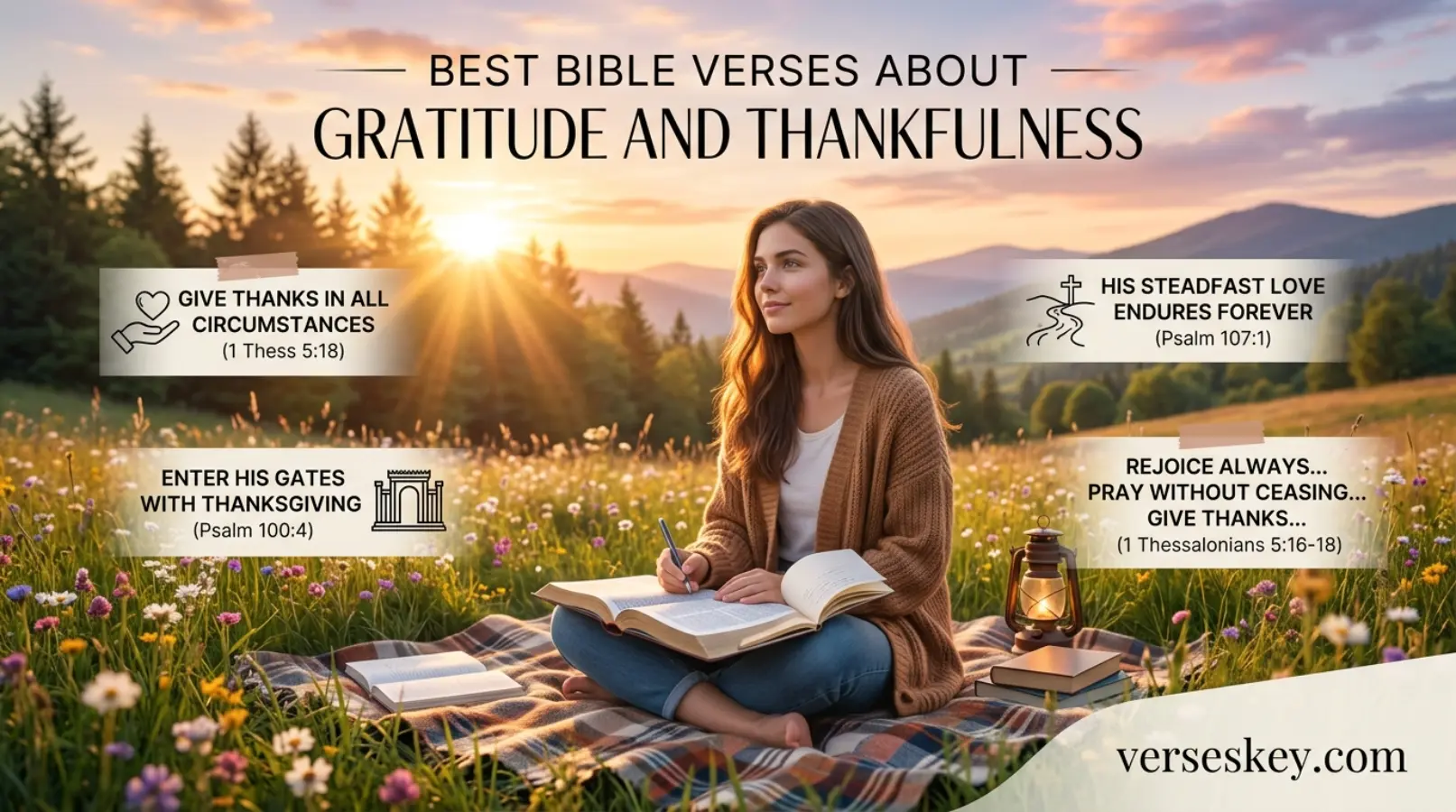Best Bible Verses About Gratitude and Thankfulness