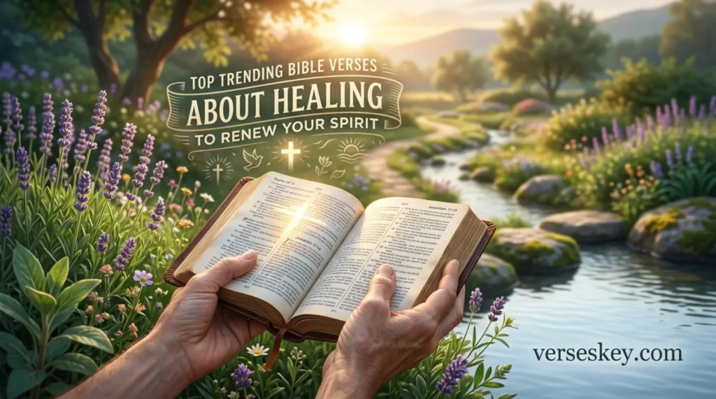Top Trending Bible Verses About Healing to Renew Your Spirit