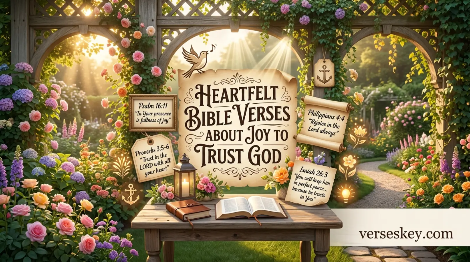 Heartfelt Bible Verses About Joy to Trust God