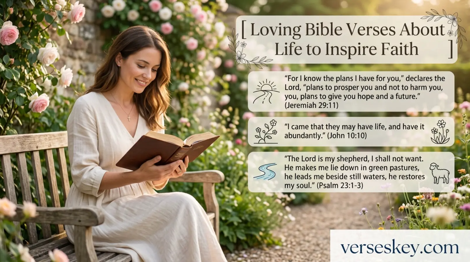 Loving Bible Verses About Life to Inspire Faith