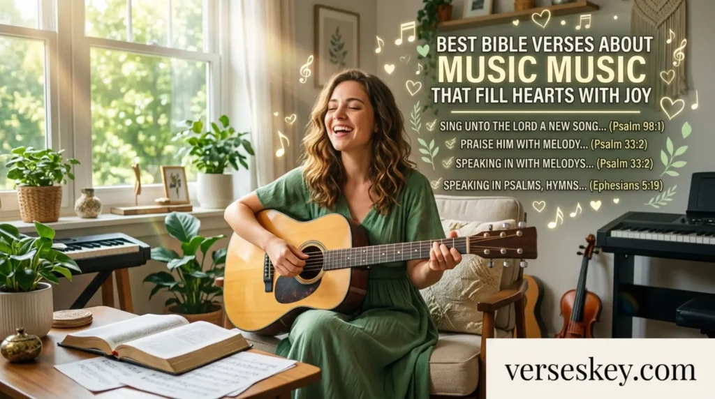 Best Bible Verses About Music That Fill Hearts With Joy