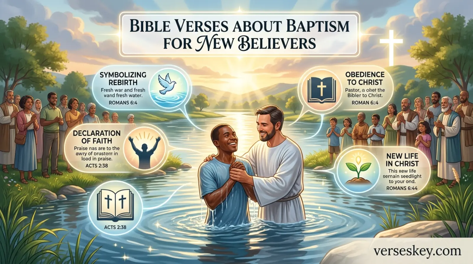 Bible Verses About Baptism for New Believers