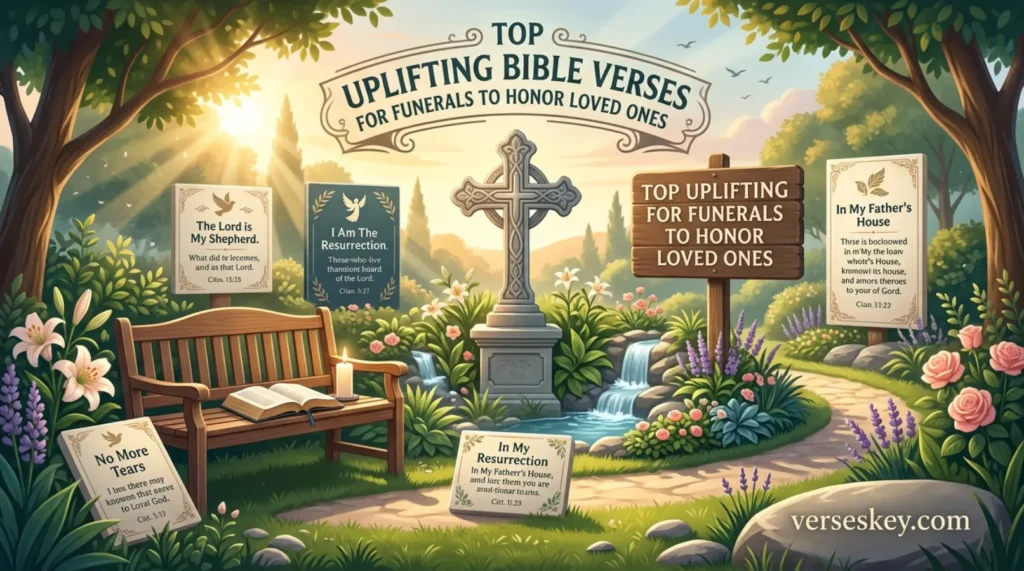 Top Uplifting Bible Verses for Funerals to Honor Loved Ones