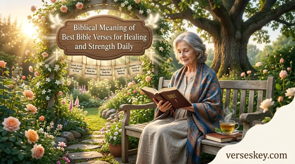 Biblical Meaning of Best Bible Verses for Healing