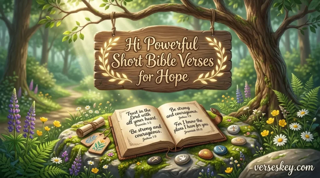 Hi Powerful Short Bible Verses for Hope