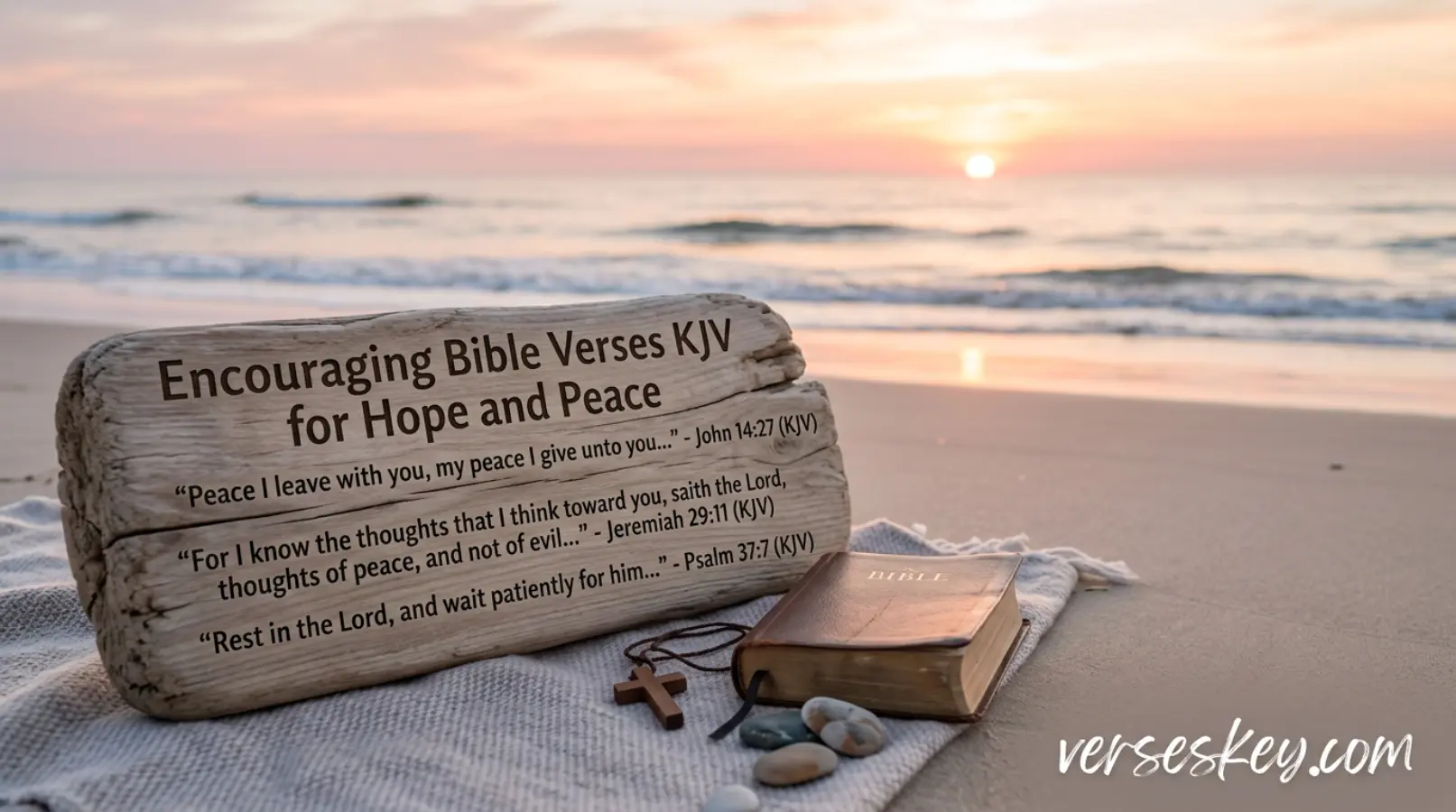 Encouraging Bible Verses KJV for Hope and Peace