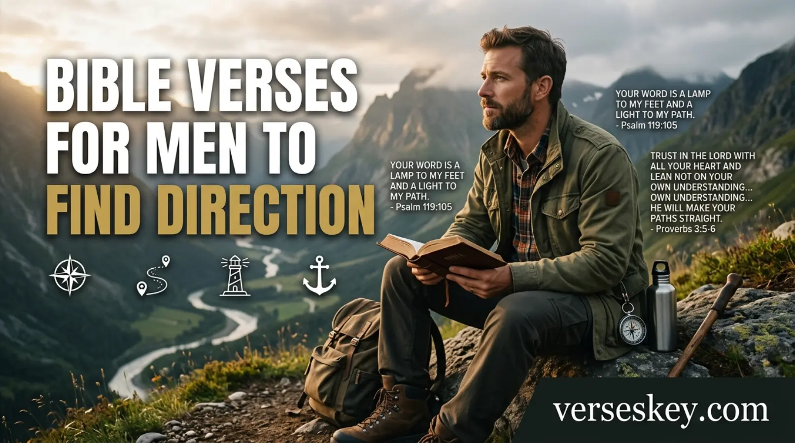 Bible Verses for Men to Find Direction