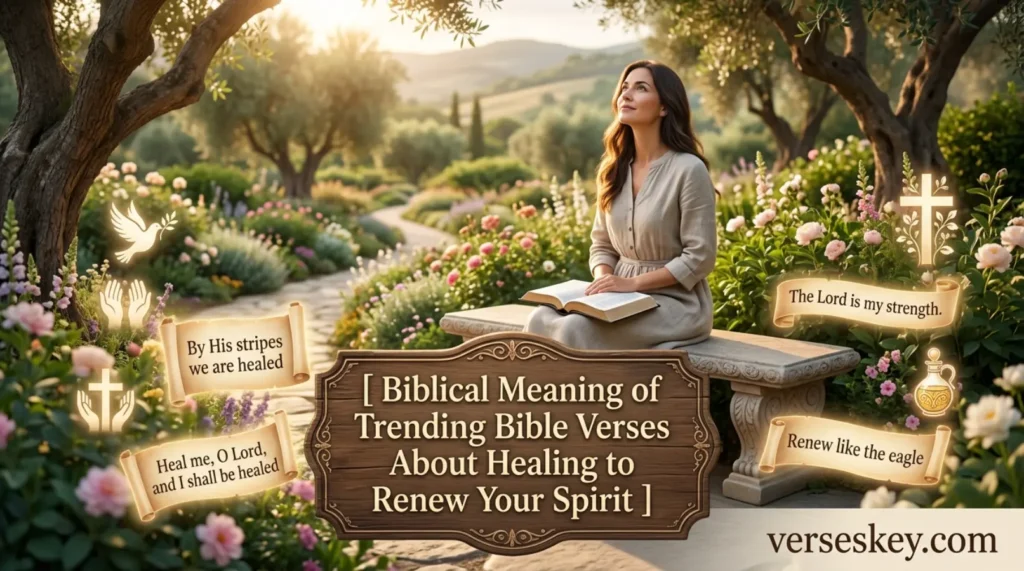 Biblical Meaning of Trending Bible Verses About Healing to Renew Your Spirit