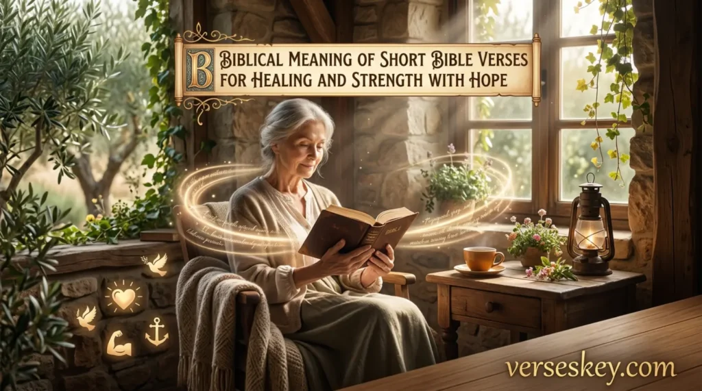 Biblical Meaning of Short Bible Verses for Healing