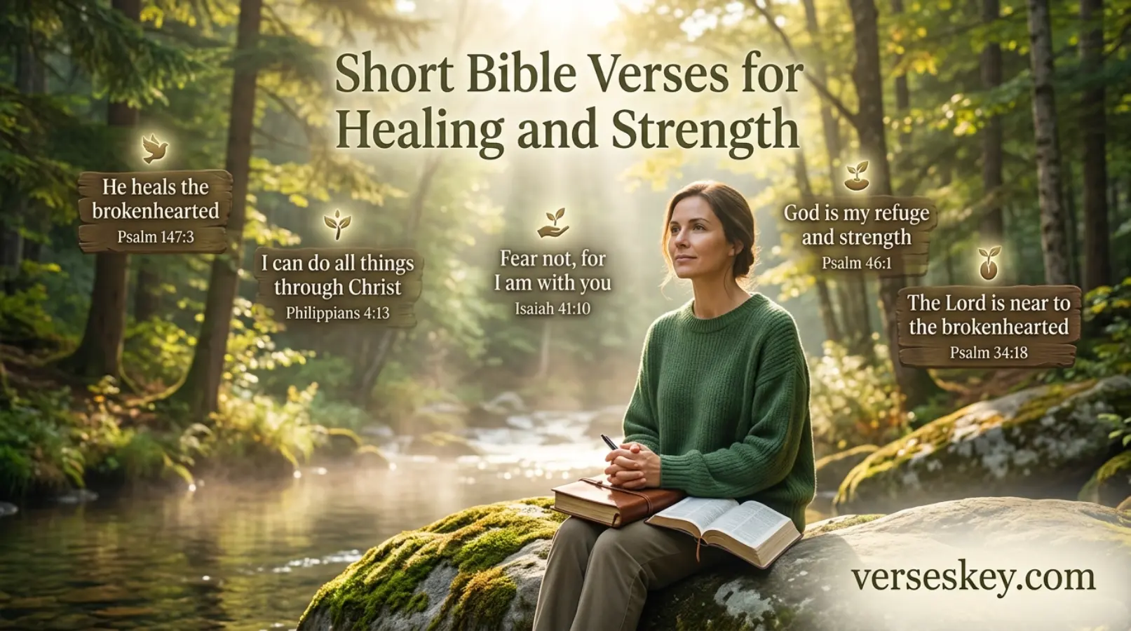 Short Bible Verses for Healing and Strength With Hope