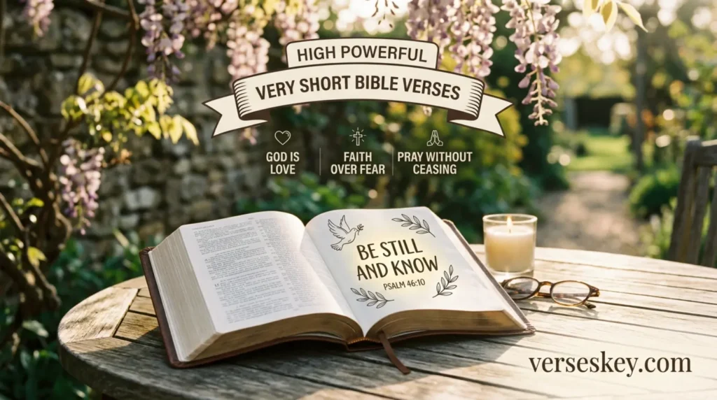 High Powerful Very Short Bible Verses