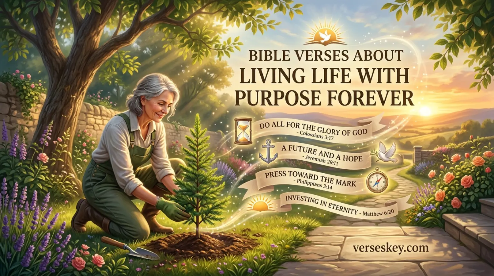 Bible Verses About Living Life With Purpose Forever