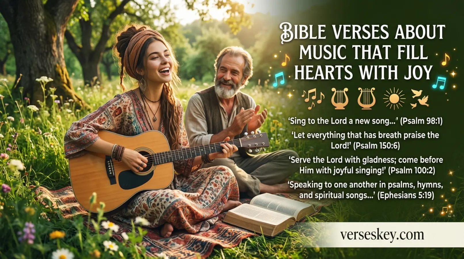 Bible Verses About Music That Fill Hearts With Joy