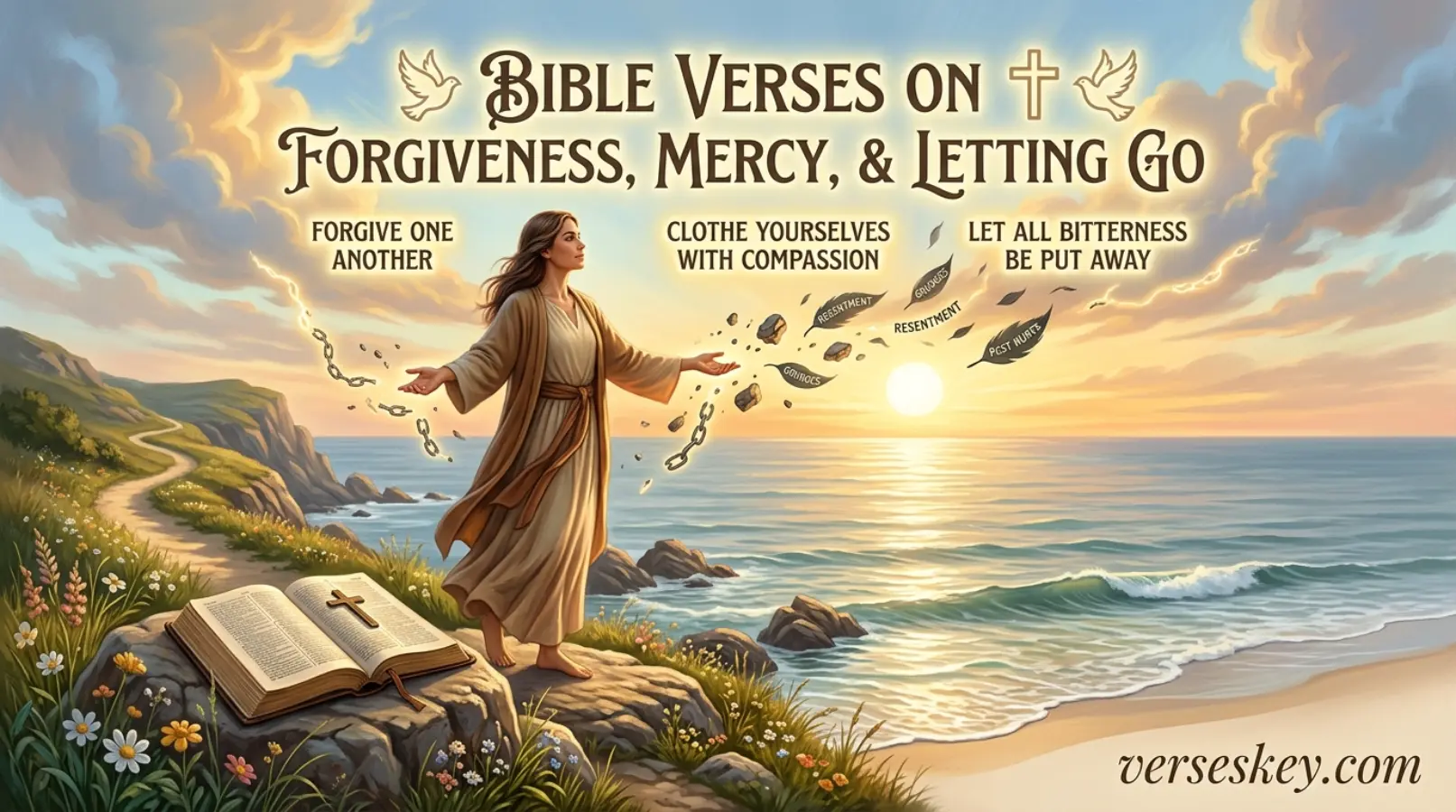 Bible Verses on Forgiveness, Mercy & Letting Go
