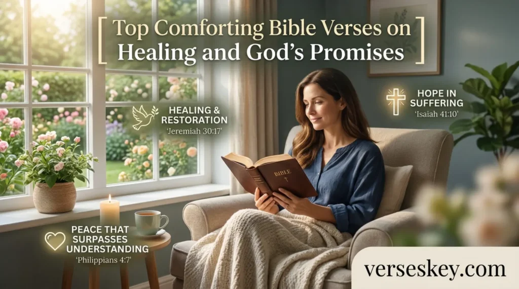 Top Comforting Bible Verses on Healing and God's Promises