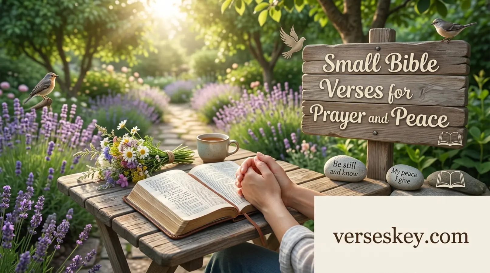 Small Bible Verses for Prayer and Peace