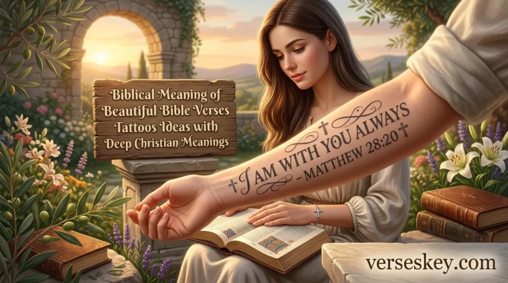 Biblical Meaning of Beautiful Bible Verses Tattoos