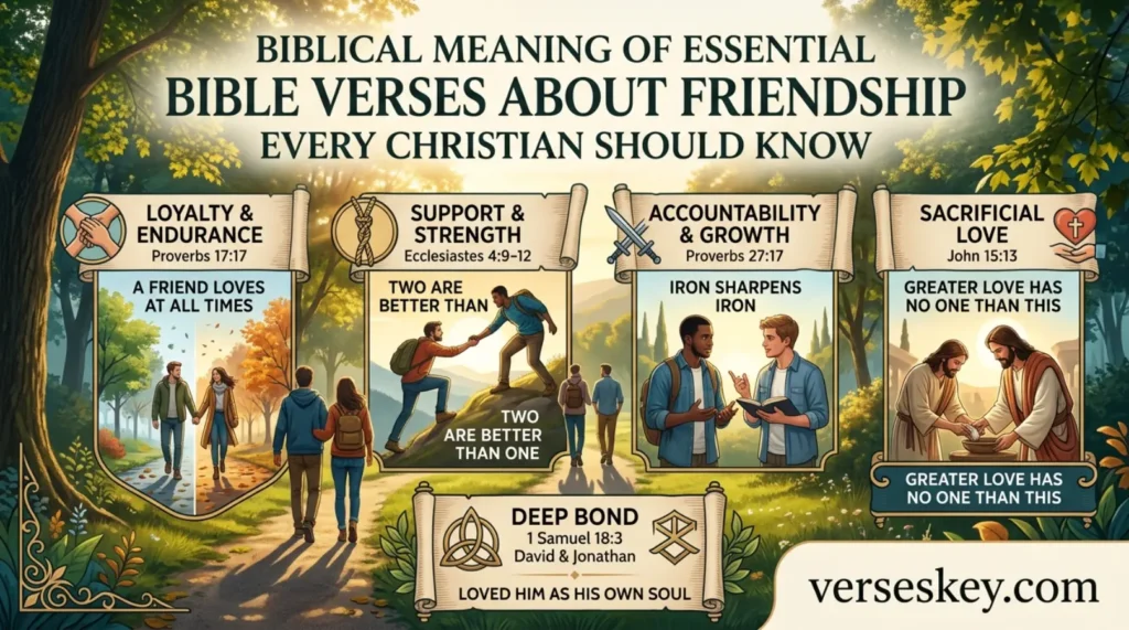 Biblical Meaning of Essential Bible Verses About Friendship