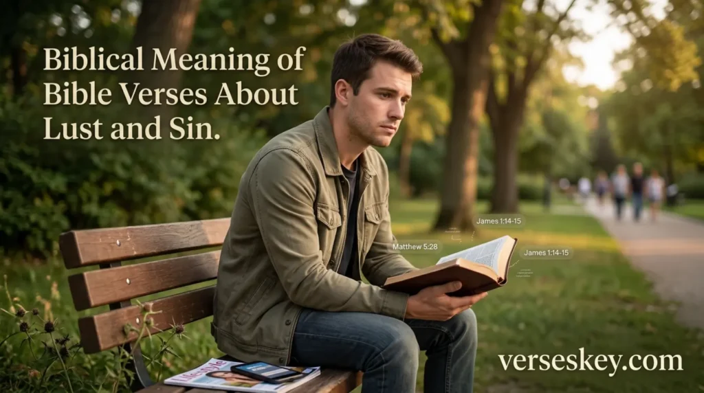 Biblical Meaning of Bible Verses About Lust and Sin