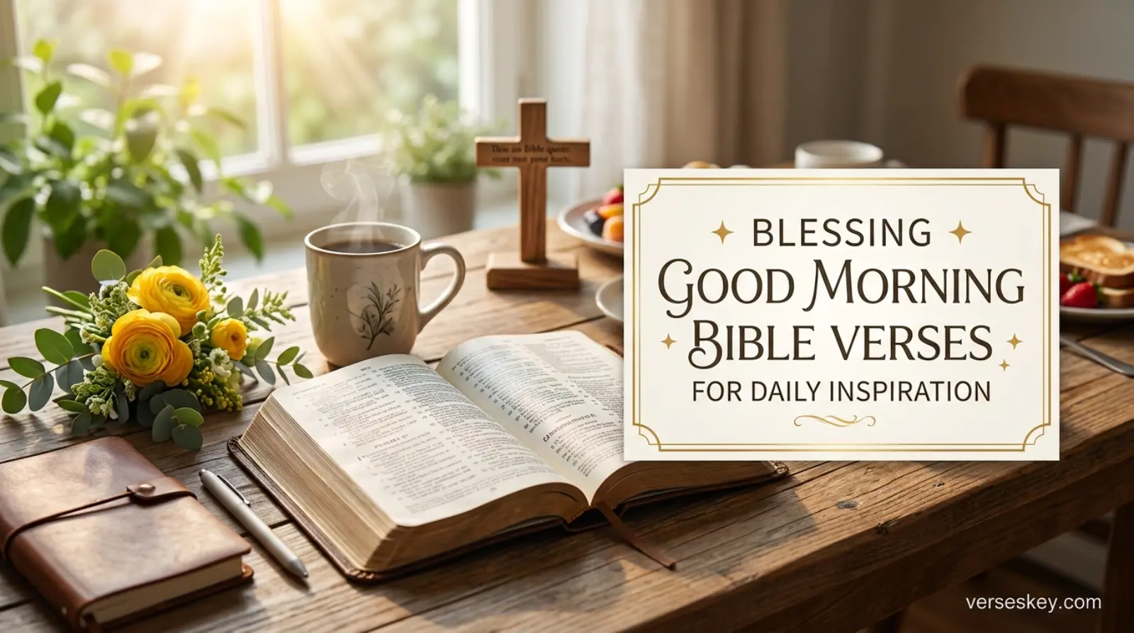 Blessing Good Morning Bible Verses for Daily Inspiration