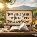 Tuff Bible Verses for Tough Times and Victory