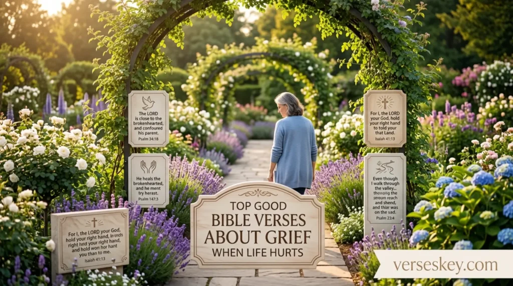 Top Good Bible Verses About Grief When Life Hurts