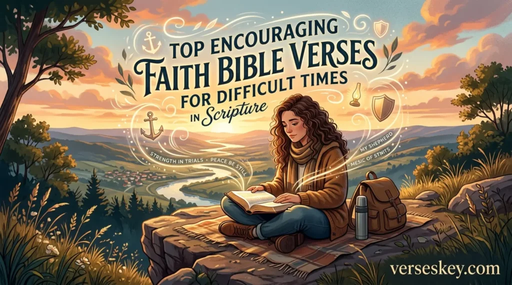 Top Encouraging Faith Bible Verses for Difficult Times in Scripture