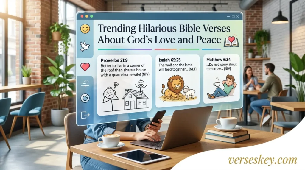 Trending Hilarious Bible Verses About God’s Love and Peace