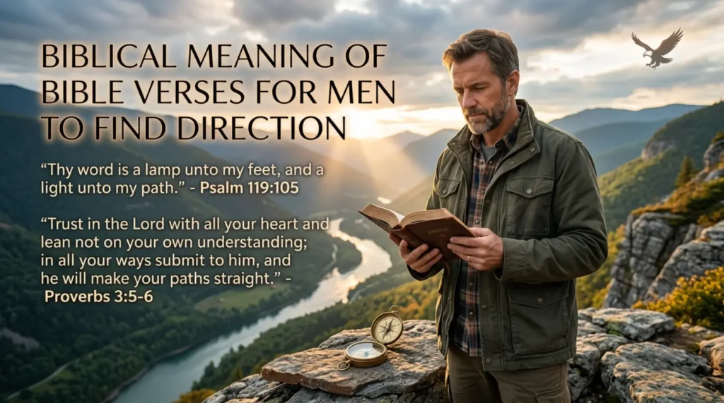 Biblical Meaning of Bible Verses for Men to Find Direction