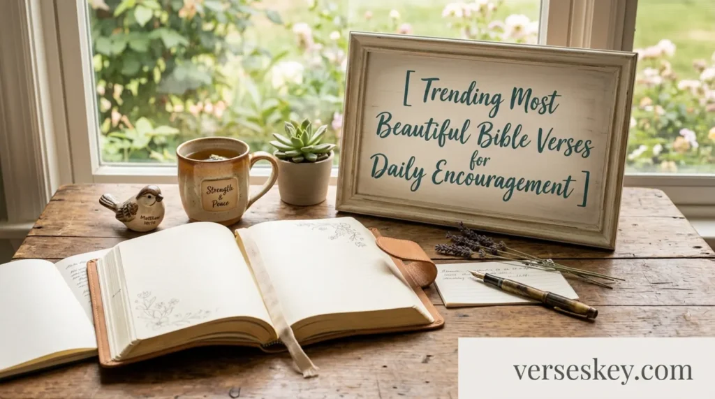 Trending Bible Verses for Hope, Peace, and Strength
