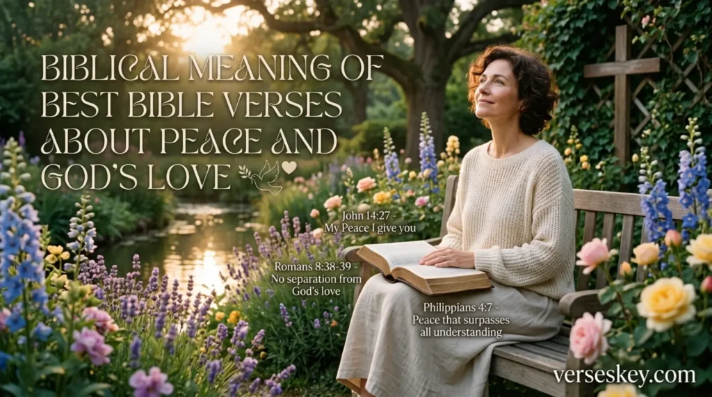 Biblical Meaning of Best Bible Verses About Peace