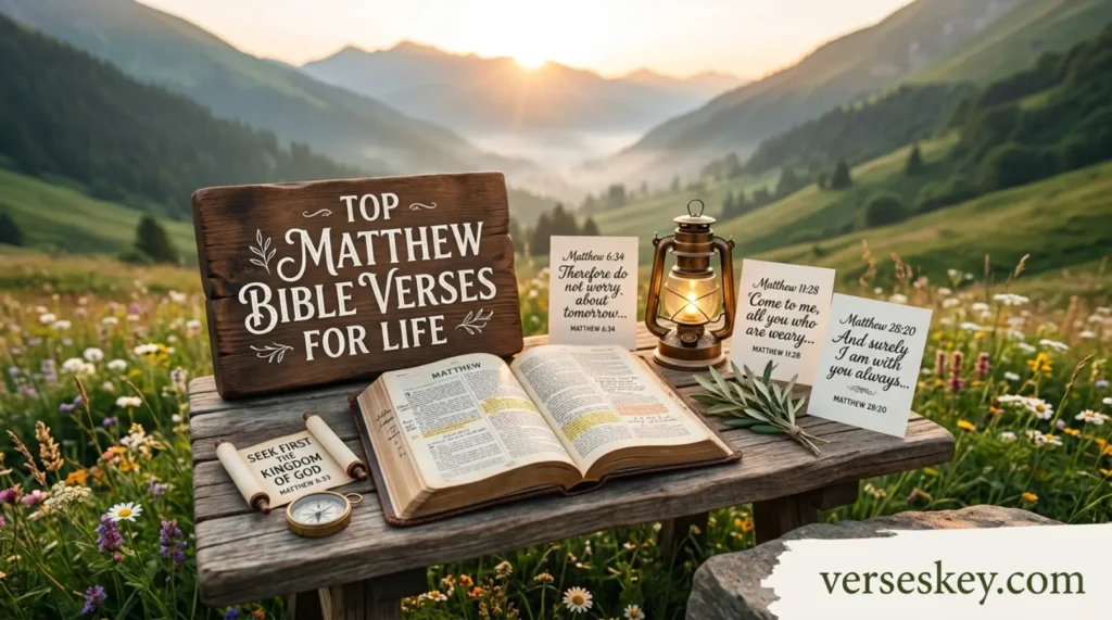 Top Matthew Bible Verses for Life