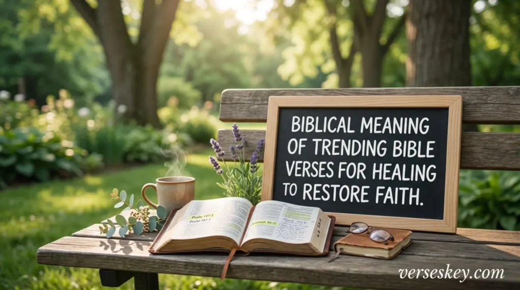 Biblical Meaning of Trending Bible Verses for Healing to Restore Faith