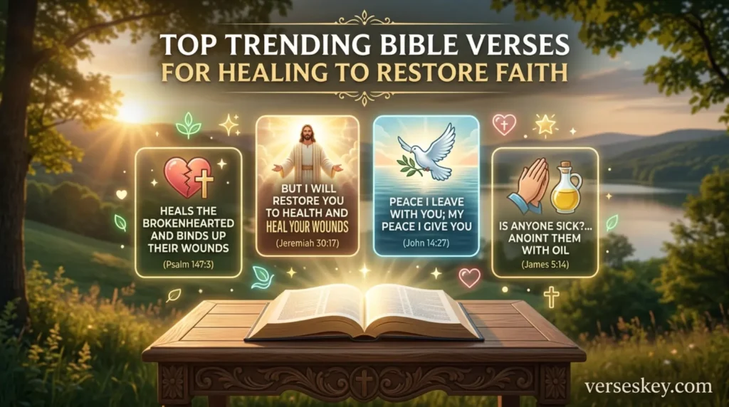 Top Trending Bible Verses for Healing to Restore Faith