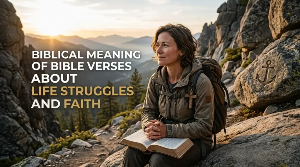 Biblical Meaning of Bible Verses About Life Struggles and Faith