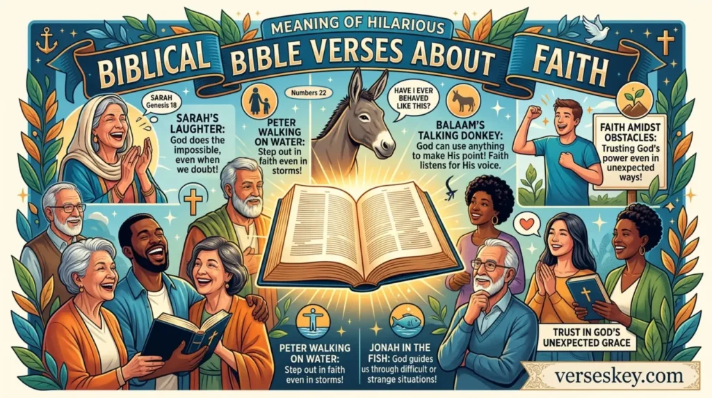 Biblical Meaning of Hilarious Bible Verses About Faith